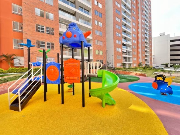 ¡Acogedor y minimalista apartamento con vistas a la montaña! en Bucaramanga - Amoblados.co