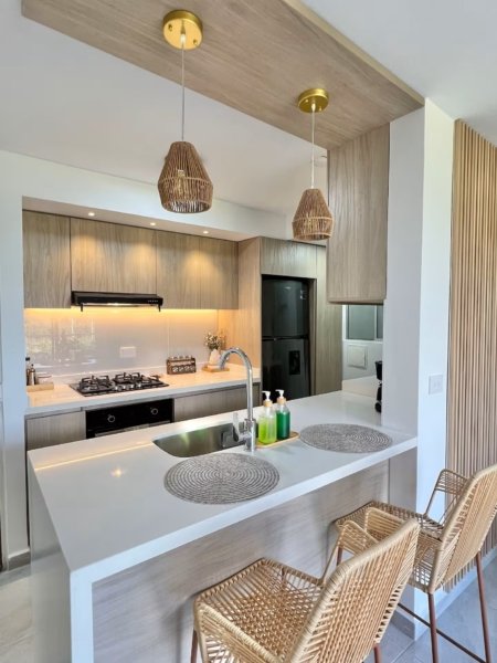 ¡Acogedor y minimalista apartamento con vistas a la montaña! en Bucaramanga - Amoblados.co