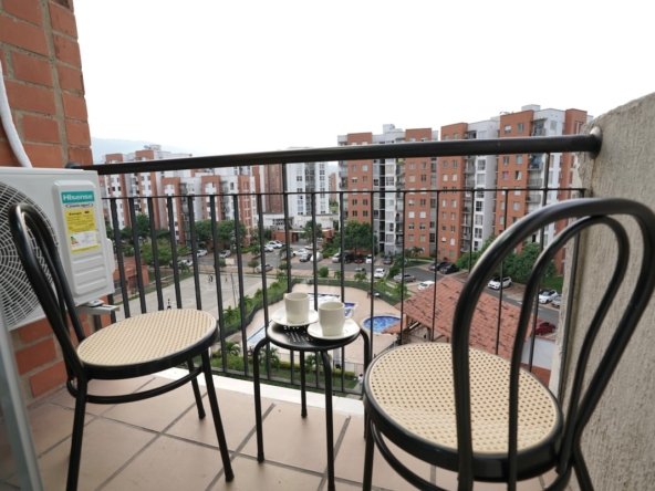 Apartamento Ciudad Meléndez Sepia Amoblado en Cali - Amoblados.co