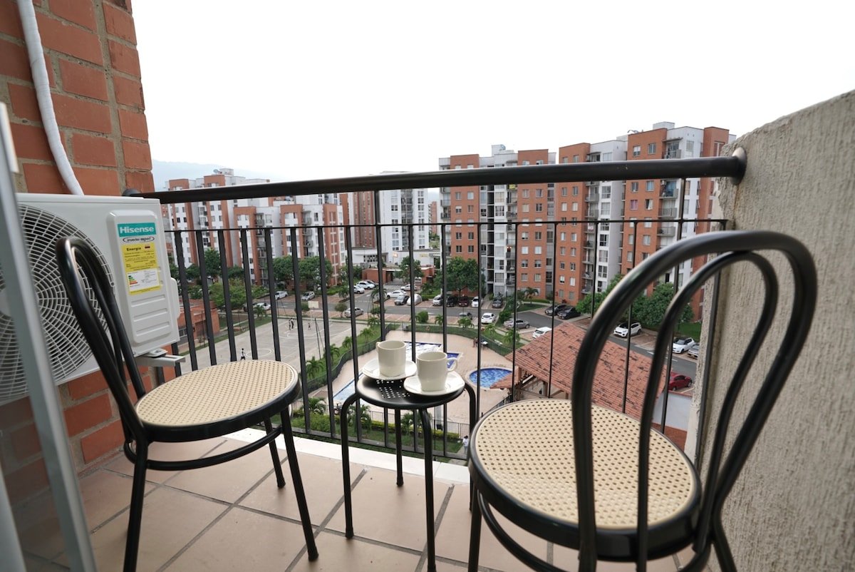 Apartamento Ciudad Meléndez Sepia Amoblado en Cali - Amoblados.co