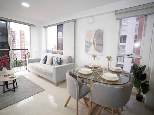 Apartamento Ciudad Meléndez Sepia Amoblado en Cali - Amoblados.co