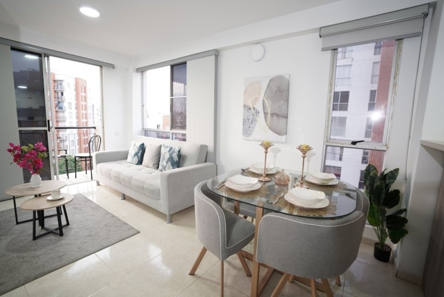 Apartamento Ciudad Meléndez Sepia Amoblado en Cali - Amoblados.co