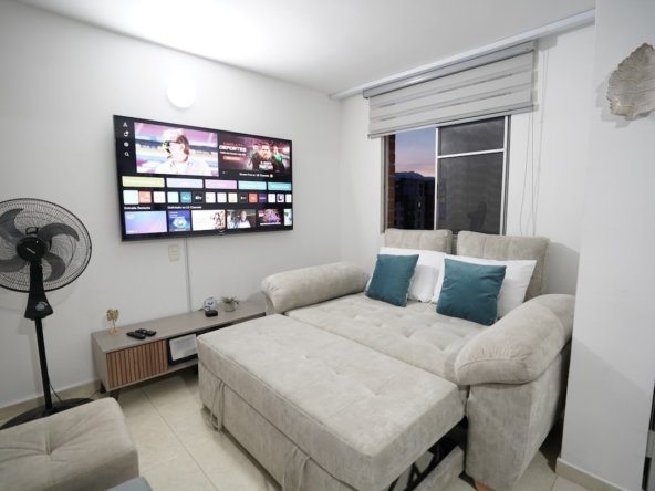 Apartamento Ciudad Meléndez Sepia Amoblado en Cali - Amoblados.co