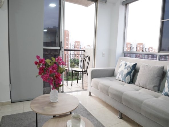 Apartamento Ciudad Meléndez Sepia Amoblado en Cali - Amoblados.co