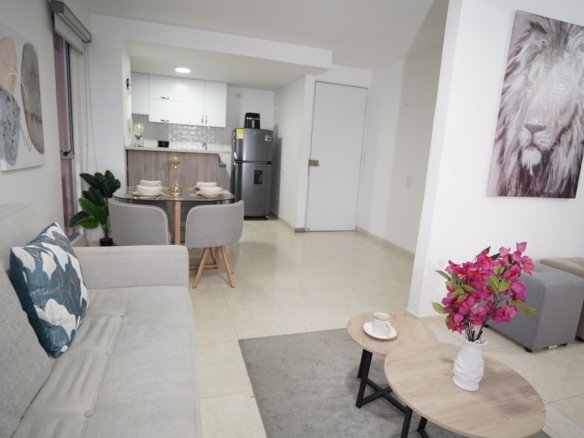 Apartamento Ciudad Meléndez Sepia Amoblado en Cali - Amoblados.co